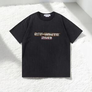 OFF-WHITE Crew neck, short sleeves Size: L